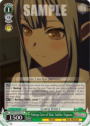 Image of Taking Care of Dad, Sakiko Togawa (BD/W125-E017 C) - MyGO!!!!! x Ave Mujica