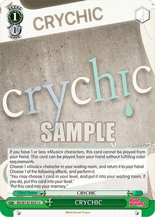 Image of CRYCHIC (BD/W125-E021 U) - MyGO!!!!! x Ave Mujica