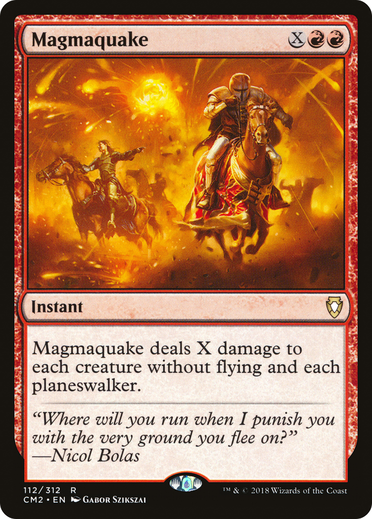 Image of Magmaquake (CM2-112) - Commander Anthology Volume II