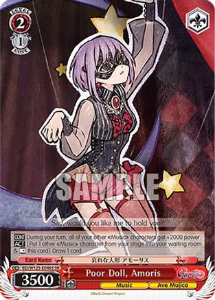 Image of Poor Doll, Amoris (SR) (BD/W125-E046S SR) - MyGO!!!!! x Ave Mujica