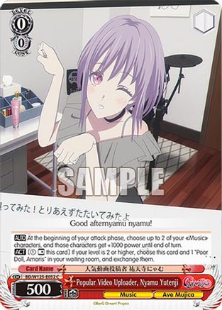 Image of Popular Video Uploader, Nyamu Yutenji (BD/W125-E052 C) - MyGO!!!!! x Ave Mujica