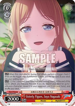 Image of Sisterly Figure, Soyo Nagasaki (BD/W125-E056 C) - MyGO!!!!! x Ave Mujica