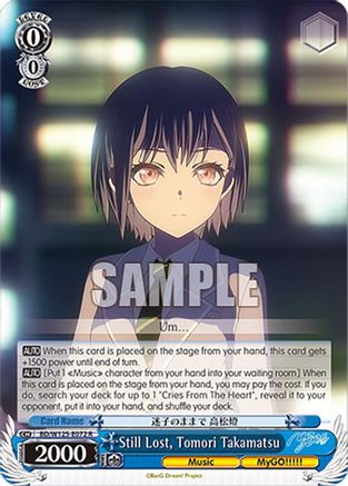 Image of Still Lost, Tomori Takamatsu (BD/W125-E072 R) - MyGO!!!!! x Ave Mujica