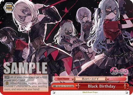 Image of Black Birthday (RRR) (BD/W125-TE18R) - MyGO!!!!! x Ave Mujica