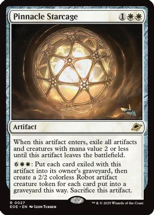 Image of Pinnacle Starcage (EOE-027) - Edge of Eternities Foil