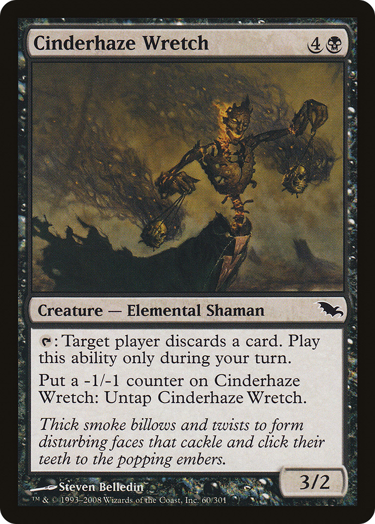Image of Cinderhaze Wretch (SHM-060) - Shadowmoor