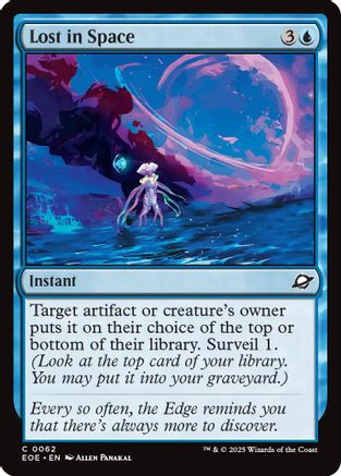 Image of Lost In Space (EOE-062) - Edge of Eternities Foil
