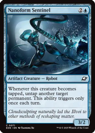 Image of Nanoform Sentinel (EOE-071) - Edge of Eternities Foil