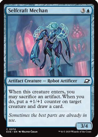 Image of Selfcraft Mechan (EOE-074) - Edge of Eternities
