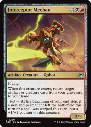 Image of Interceptor Mechan (EOE-220) - Edge of Eternities