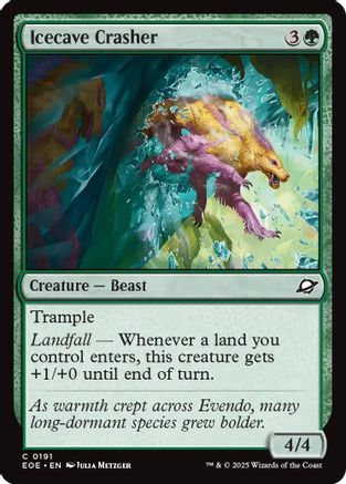 Image of Icecave Crasher (EOE-191) - Edge of Eternities
