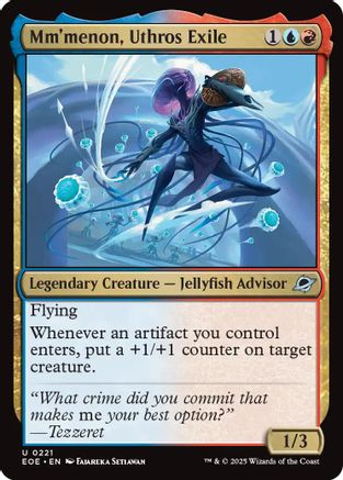 Image of Mm'menon, Uthros Exile (EOE-221) - Edge of Eternities