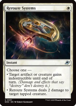 Image of Reroute Systems (EOE-031) - Edge of Eternities Foil