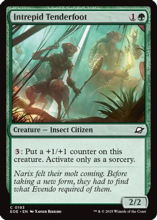 Image of Intrepid Tenderfoot (EOE-193) - Edge of Eternities