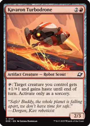 Image of Kavaron Turbodrone (EOE-141) - Edge of Eternities