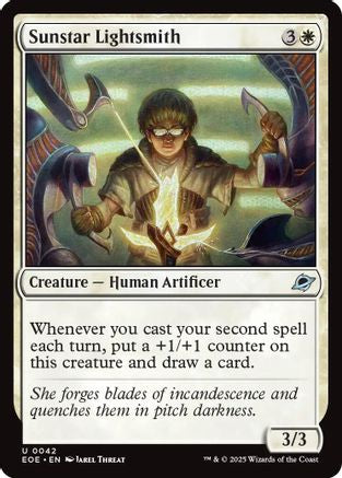 Image of Sunstar Lightsmith (EOE-042) - Edge of Eternities Foil