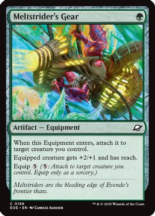 Image of Meltstrider's Gear (EOE-198) - Edge of Eternities