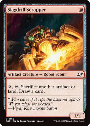 Image of Slagdrill Scrapper (EOE-160) - Edge of Eternities