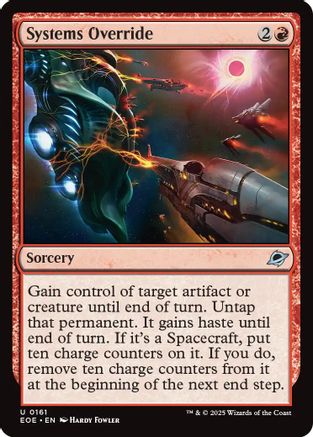 Image of Systems Override (EOE-161) - Edge of Eternities Foil