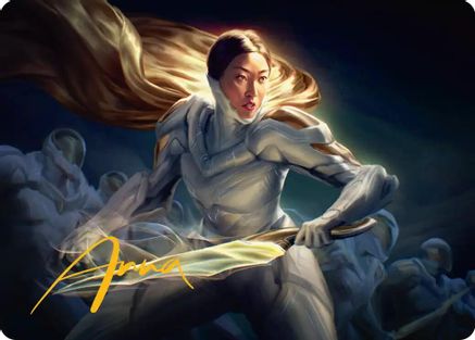 Image of Cosmogrand Zenith Art Card (Gold-Stamped Signature) (AAEOE-002) - Art Series: Edge of Eternities