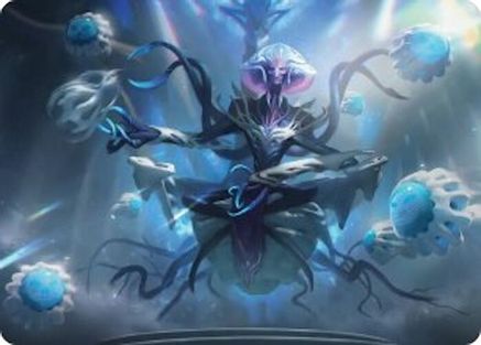 Image of Mm'menon, the Right Hand Art Card (AAEOE-008) - Art Series: Edge of Eternities