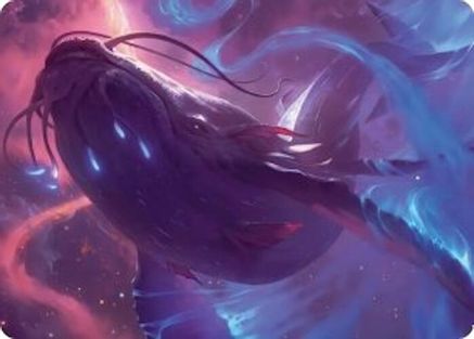 Image of Starbreach Whale Art Card (AAEOE-009) - Art Series: Edge of Eternities