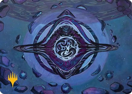 Image of Archenemy's Charm Art Card (Gold-Stamped Planeswalker Symbol) (AAEOE-011) - Art Series: Edge of Eternities