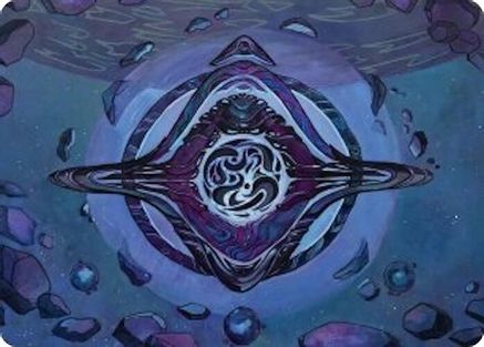 Image of Archenemy's Charm Art Card (AAEOE-011) - Art Series: Edge of Eternities