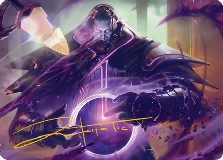 Image of Embrace Oblivion Art Card (Gold-Stamped Signature) (AAEOE-013) - Art Series: Edge of Eternities