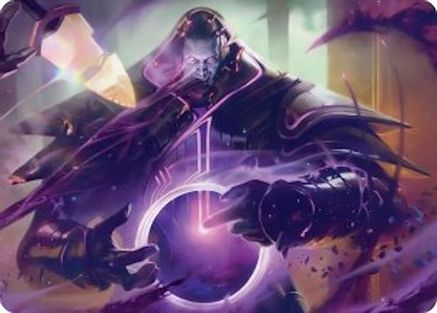 Image of Embrace Oblivion Art Card (AAEOE-013) - Art Series: Edge of Eternities