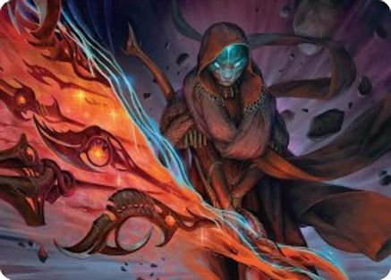 Image of Weftstalker Ardent Art Card (AAEOE-020) - Art Series: Edge of Eternities