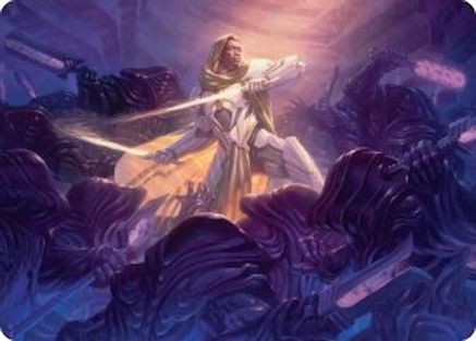 Image of Syr Vondam, Sunstar Exemplar Art Card (AAEOE-025) - Art Series: Edge of Eternities