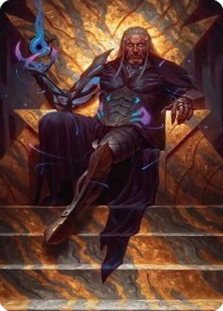 Image of Tezzeret, Cruel Captain Art Card (1/54) (AAEOE-001) - Art Series: Edge of Eternities
