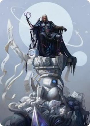 Image of Tezzeret, Cruel Captain Art Card (35/54) (AAEOE-035) - Art Series: Edge of Eternities