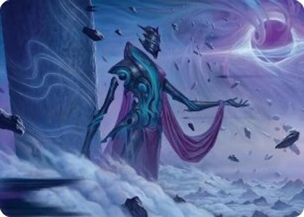 Image of Bygone Colossus Art Card (AAEOE-026) - Art Series: Edge of Eternities