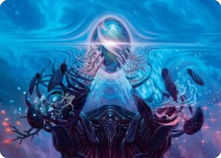 Image of The Endstone Art Card (AAEOE-028) - Art Series: Edge of Eternities