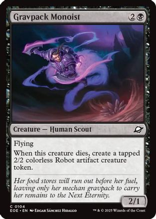 Image of Gravpack Monoist (EOE-104) - Edge of Eternities