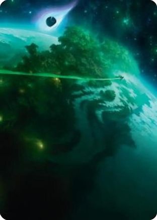 Image of Evendo, Waking Haven Art Card (AAEOE-030) - Art Series: Edge of Eternities
