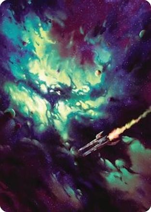 Image of Blinkmoth Nexus Art Card (AAEOE-042) - Art Series: Edge of Eternities