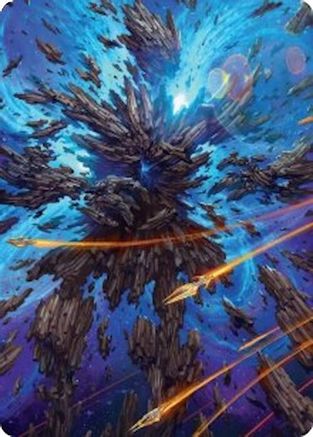 Image of Celestial Colonnade Art Card (AAEOE-044) - Art Series: Edge of Eternities