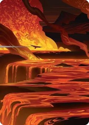 Image of Blast Zone Art Card (AAEOE-048) - Art Series: Edge of Eternities
