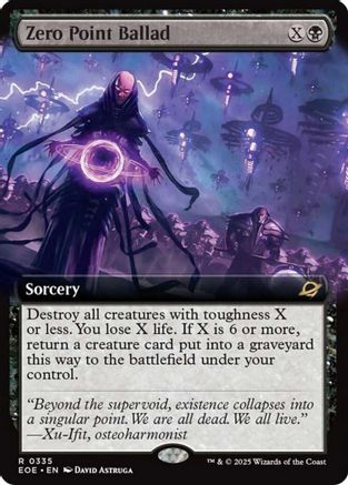 Image of Zero Point Ballad (Extended Art) (EOE-335) - Edge of Eternities