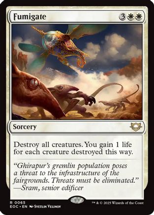 Image of Fumigate (EOC-065) - Commander: Edge of Eternities