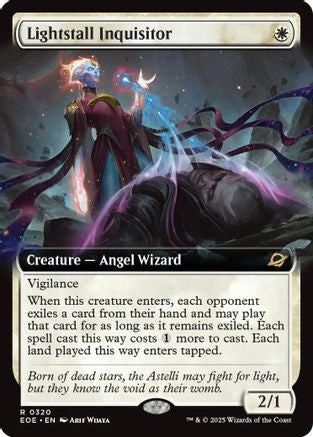 Image of Lightstall Inquisitor (Extended Art) (EOE-320) - Edge of Eternities Foil