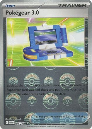 Image of Pokegear 3.0 (Poke Ball Pattern) 084  - Holofoil SV Black Bolt - Uncommon