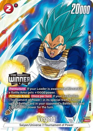 Image of Vegeta - FP-044 (Tournament Pack -Winner- 07) (FP-044) - Tournament and Championship Promos Holofoil