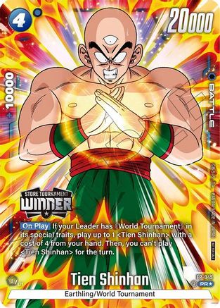Image of Tien Shinhan - FP-045 (Tournament Pack -Winner- 07) (FP-045) - Tournament and Championship Promos Holofoil