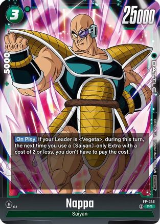 Image of Nappa - FP-046 (Tournament Pack 07) (FP-046) - Tournament and Championship Promos