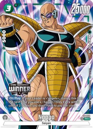 Image of Nappa - FP-046 (Tournament Pack -Winner- 07) (FP-046) - Tournament and Championship Promos Holofoil