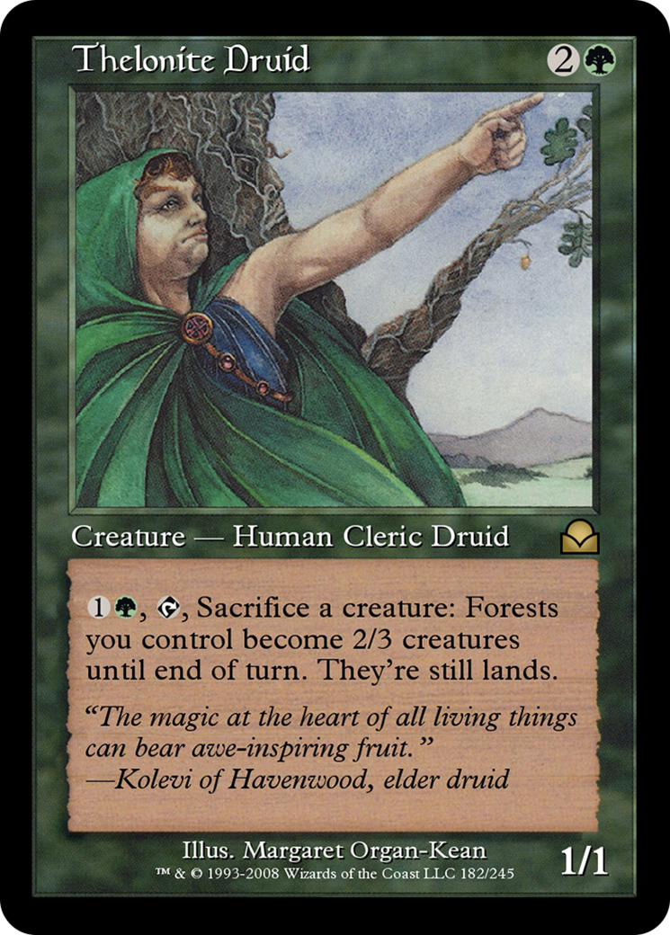Image of Thelonite Druid (ME2-182) - Masters Edition II